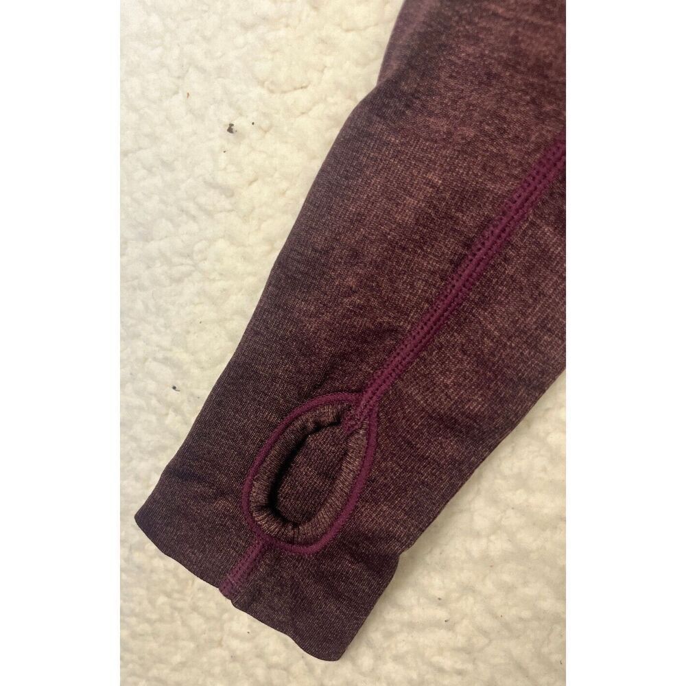 Spanx Streamlined Stretch Crew Neck Athletic Purp… - image 6